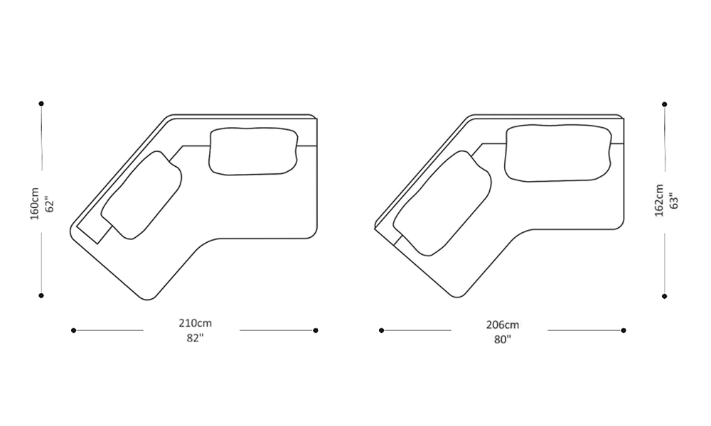Image of the complete dimensions of the product